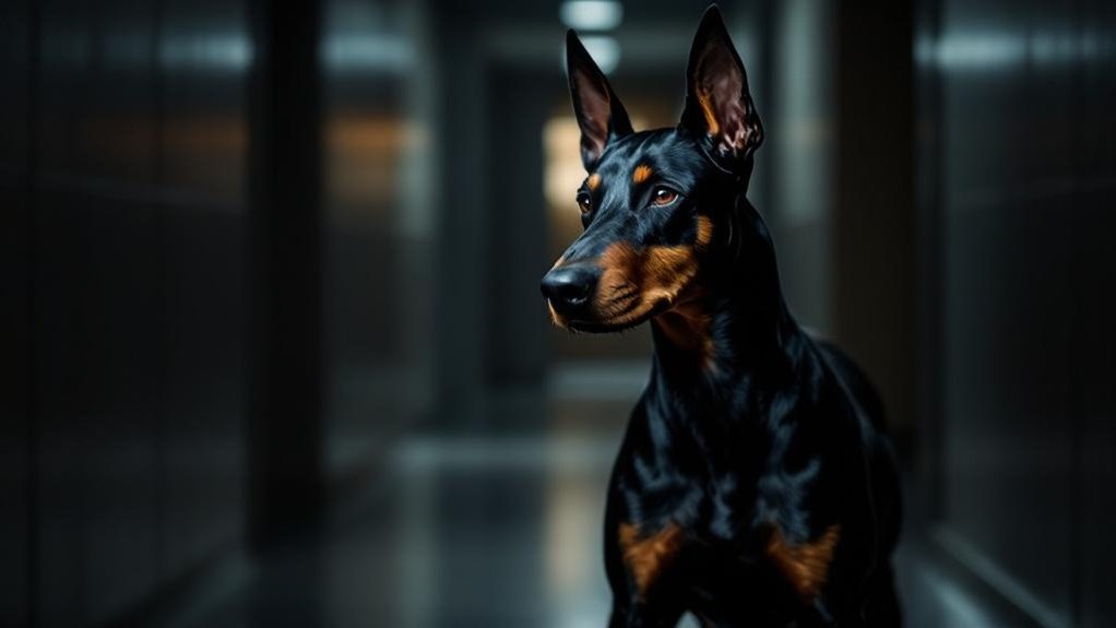 doberman anxiety before events