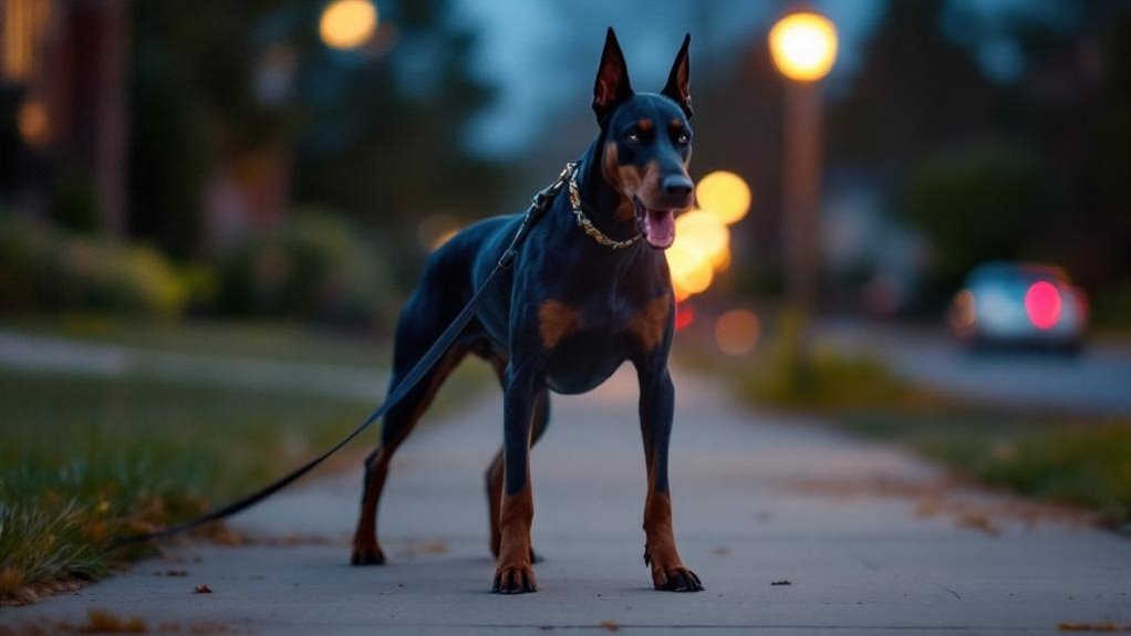 doberman behavior and responses