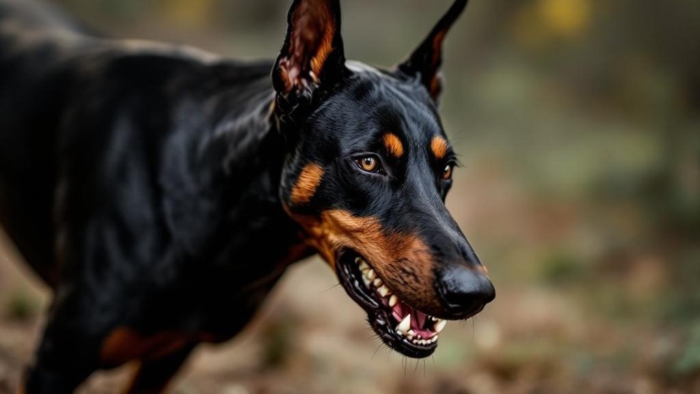 doberman defensive aggression traits