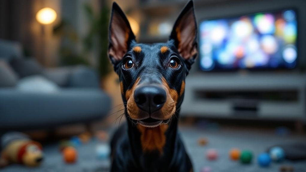 doberman overstimulation behavior issues
