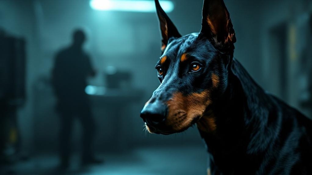 dobermans and learned fear