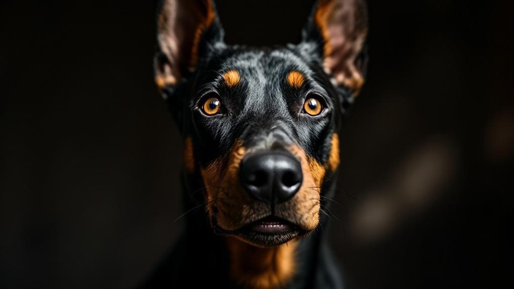 dobermans experiencing emotional overload