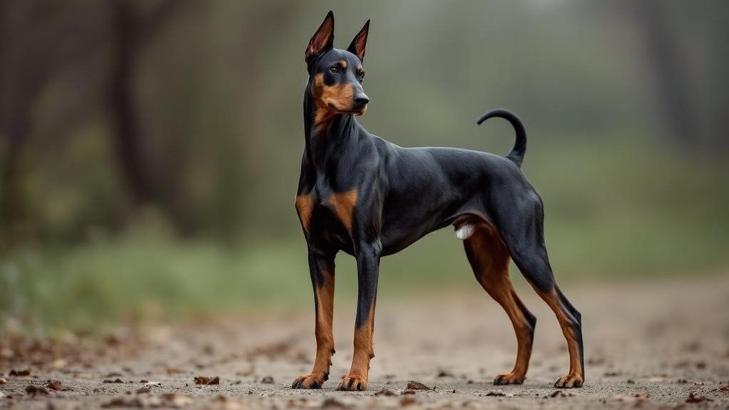 imbalanced attachment in dobermans