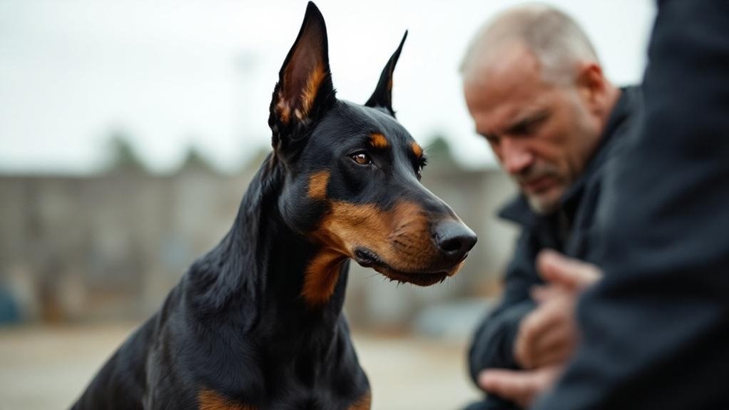 managing doberman emotional responses